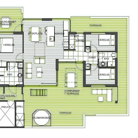 Casa de Férias New Modern Near The Åbenrå